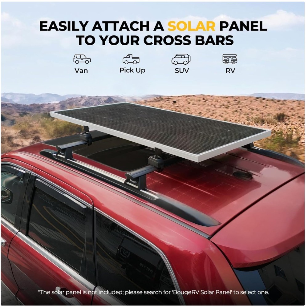 Versatile Solar Panel Brackets for Vehicles-~