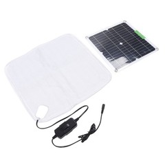 ­Solar Panel Heating Blanket 12V 50W Rapid Uniform Heating Soft Pet Heating Pad