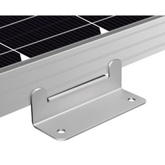 HQST Solar Panel Mounting Brackets with Z Bracket, 1 sets of mount brackets