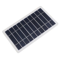 5W Solar Panel Charger High Efficiency USB Charger For Outdoor Use Monocrystalli