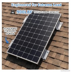 Solar Panel Mounting Z Brackets 16 Pack Heavy Duty Aluminum Alloy RV Boat Roof