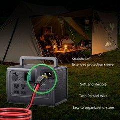 12AWG Solar Connectors to XT60 Extension Cable for Car and Camping Energy Needs