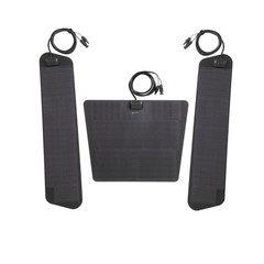 Keep Lensun 85W(25+30+25) Hood Flexible Solar Panel for Chevrolet Colorado ZR2