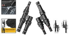 1 Pair of Heavy-Duty Solar Panel Y Connectors – Compatible with 14AWG to 10AWG