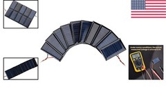 10Pcs 5V Mini Solar Panels for DIY Projects – High Efficiency and Compact Size