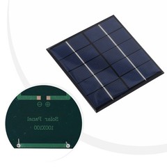 Portable Polycrystalline Solar Panel 3W 5V Fast Charger for Outdoor Use