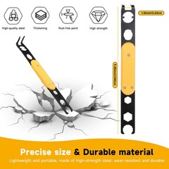 INTII Universal MC4 Disconnect Tool, Metal Tool with 6-in-1 Wrench,…