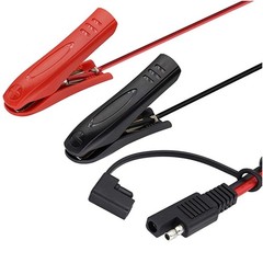 12V-24V 10A SAE to Crocodiles Clip Power Cord for Automotive Charging Cord