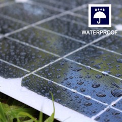 Flexible Solar Panel 200W 18V Waterproof For RV Boat Camper Home Charge