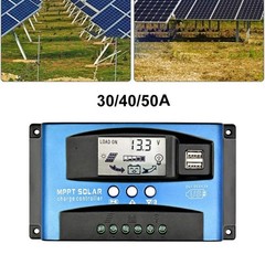 Auto Tracking For MPPT Solar Controller 12/24V with User Friendly LCD Display