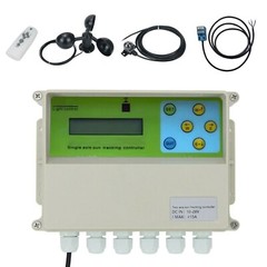 LCD Single Axis Automatic Solar Tracking Remote Control Solar Tracker Controller