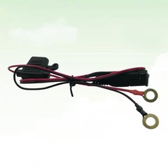 Solar Panel Power Cable With SAE Connectors For Motorcycle Battery Circuit