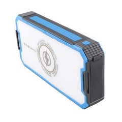 Solar Power Bank 36800mAh 34LEDs 4 USB Output Type C Micro Input Solar External