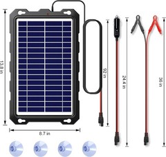 Solar Battery Maintainer – Automotive, Motorcycle, Marine