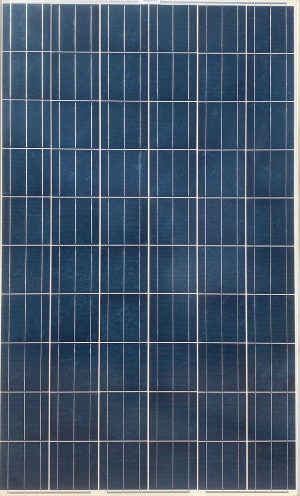 Used Trina 240W Poly Solar Panels Cracked Vinyl
