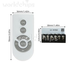 DC3-24V LED Automatic Solar Light Driver Control Board Solar Charging Controller