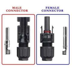 10-100Set Male Female Wire Cable Connector Set Solar Panel Waterproof Connector