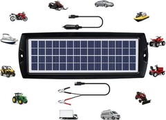 Durable Solar Panel Battery Maintainer – Prevents Battery Drain in All Vehicles