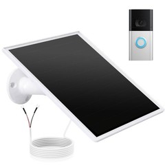 Solar Panel Charger for Ring Video Doorbell 3/3+/4, Battery Video Doorbell Pl…