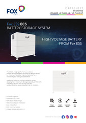 11.4 kW Inverter & 20 kWh Battery – FOX Energy Storage, ATS, Grid & Off-Grid
