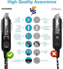 MJPOWER Anderson Power Pole to 12V/24V Cigarette Lighter Socket Car Charging …