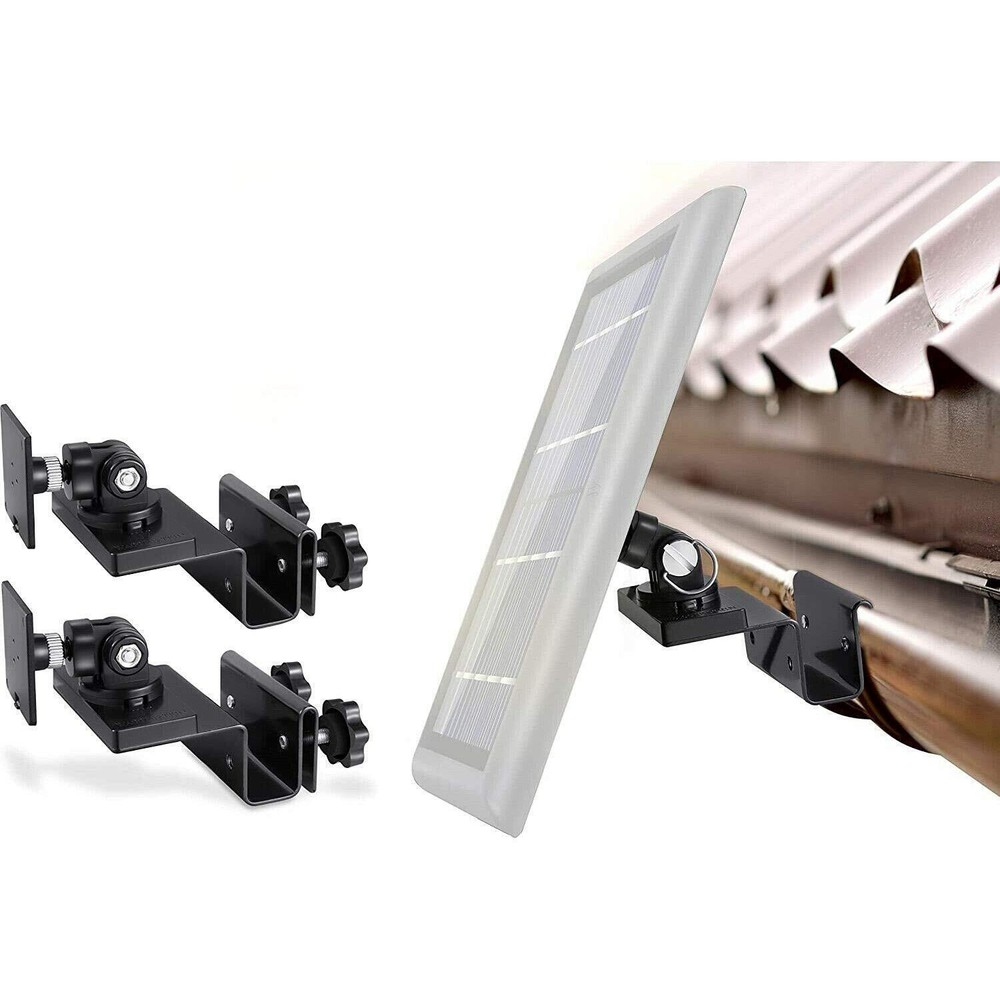 Wasserstein Gutter Mount (2 Pack, Black)