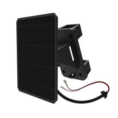 6V Solar Panel for Feeders – 2.5W Weatherproof Charging, Tab Top Battery Connect