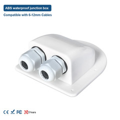 Caravan Solar Panel Mounting Bracket Kits with IP68 Car Cable Junction Box ABS F