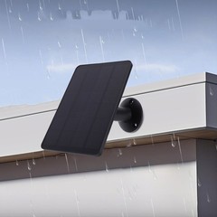 2Pcs 10W Solar Panel Fit For Security Camera Wireless Outdoor 360 Degree