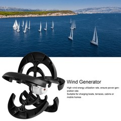1200W Wind Turbine Generator, 12V Wind Vertical Axis Generator Kit Controller,