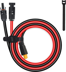 XT60 Connector, Solar to XT60 Extension Charging Cable 2FT, Solar to XT60 Cable