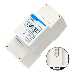 220V Single-Phase Real-time KWh Readings Clear LCD Readout Energy Counter