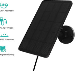 4W Solar Panel for Blink Outdoor 4 Camera w/ Cable Mount Waterproof