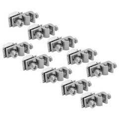 10Pcs Solar Mounting System Grounding Clip Lug Bracket Clamps Photovoltaic