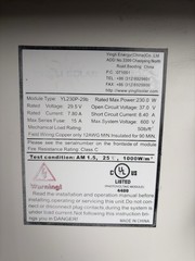 Qty 20- 230w Solar Panel 230 Watt Solar Panels Works Great!