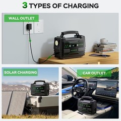Portable 155Wh Power Station for Home Backup and Outdoor Use – 100W Generator