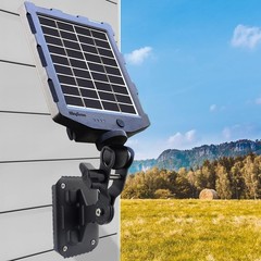 Trail Camera Solar Panel Solar Battery Charger Kit 12V/1A 6V/1.5A W/ Build-in