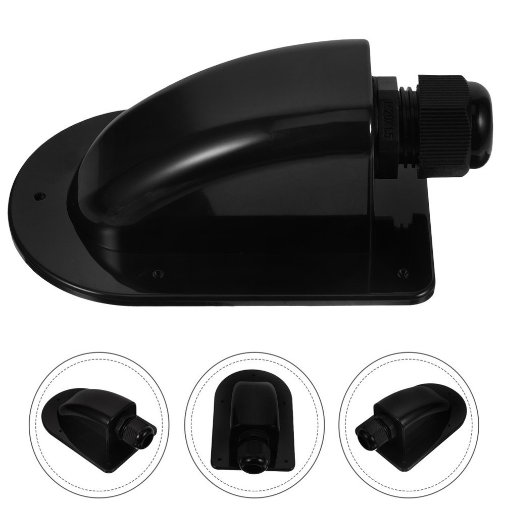 Waterproof ABS Solar Cable Entry Box Single Hole Junction Case for RV Solar