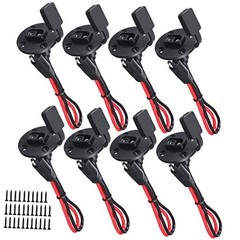8 Pcs Power Socket Compatible with SAE Sidewall Port SAE Connector 12 AWG