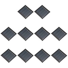 10PCS Mini Solar Panels 2V 0.16W for Power Supply
