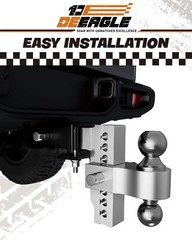 2″ TRAILER LOCK DOWN HITCH TIGHTENER Stabilizer Heavy Duty Anti Rattle Tow