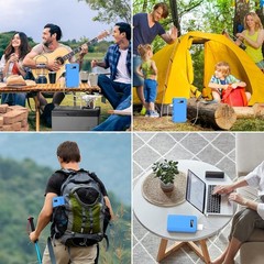 Compact 24000mAh Portable Power Station & Solar Generator for Outdoor Adventures