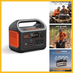 Jackery Portable Power Station Explorer 300, 292Wh Backup LiFePO4 Battery, Solar