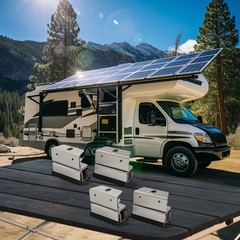 Roof Rack Brackets 4/6Pcs for Van Roof Mounting Solar Panels and Camping Gear