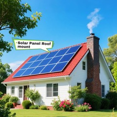 4 Pack 45inch Adjustable Solar Panel Tilt Mount Brackets with Foldable Tilt L…