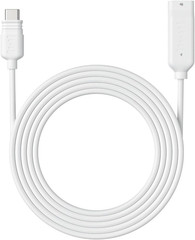 Solar Panel Extension Cable 4.5M White Type C Port for 6W Solar Panel