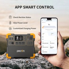 PECRON E2400LFP Portable Power Station | 2400W – 2048Wh | Power Station Only!