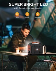Portable Solar Generator 200W Peak/100W Rated