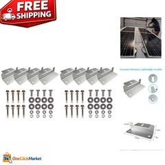 Lightweight Corrosion-Free Z Brackets – Ideal for Off-Grid Solar Installations