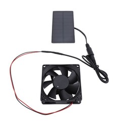 Professional 0.8W Solar Panel Fan Kit For Pet House Cooling
